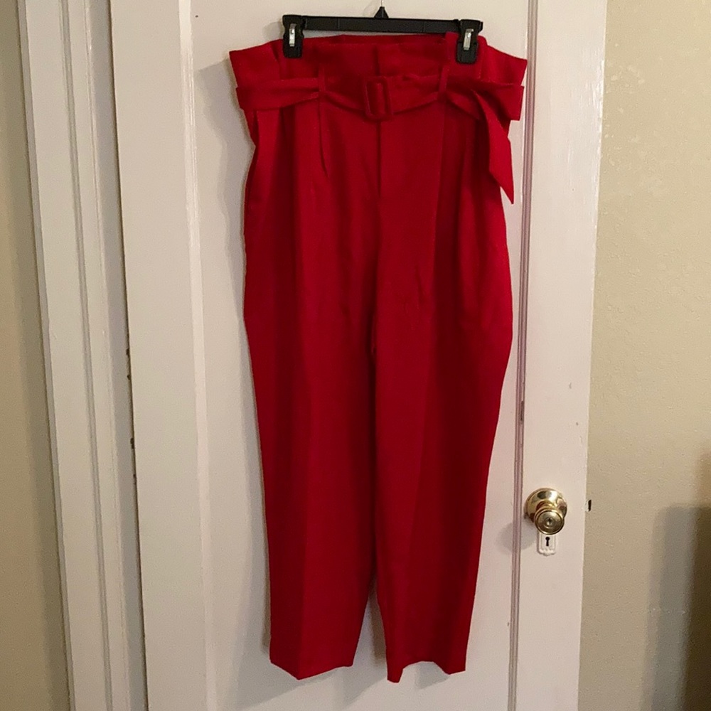 H&M Paperbag style slacks